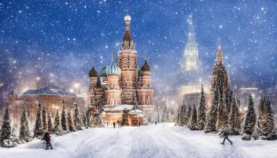 Москва. Зима. Ночь | ФотоКнига