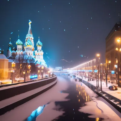 Фото зимней Москвы в хорошем качестве бесплатно