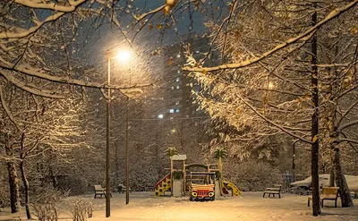 Ночная прогулка по Москве
