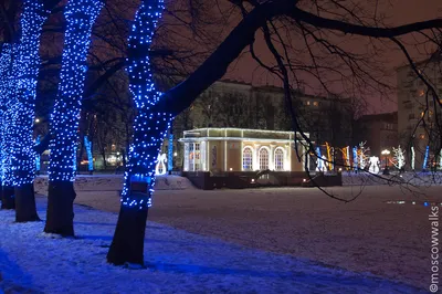 Зимние городские ночные зарисовки