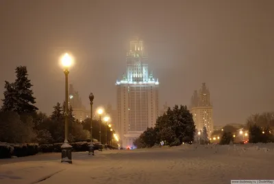 Самые красивые места зимней Москвы