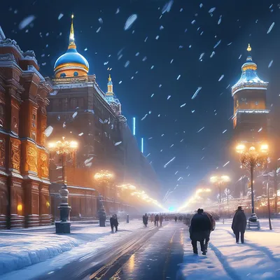 Улица ночи зимой на окраине города Редакционное Изображение - изображение  насчитывающей темно, снежок: 190108070