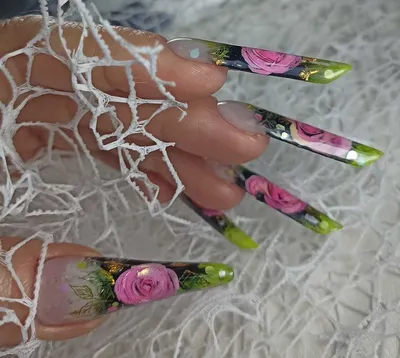 Набор для наращивания ногтей Акрил гелем — купить в интернет-магазине по  низкой цене на Яндекс Маркете