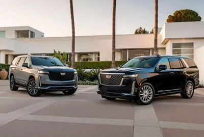 Новый Cadillac Escalade: дизель, пневмоподвеска и изогнутый 38-дюймовый  дисплей