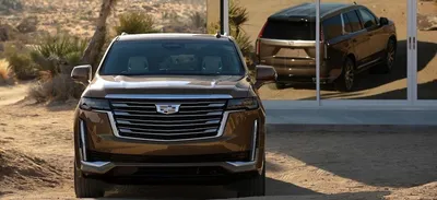 Новый Cadillac Escalade с огромным дисплеем и пневмоподвеской добрался до  России — Motor