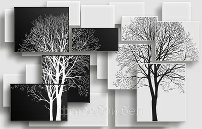 Фотообои 3Д Деревья (ID#162535109), цена: 18 руб., купить на Deal.by