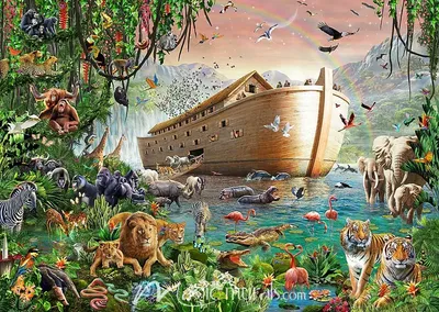 Noah's Ark Wallpaper Wall Mural by Magic Murals