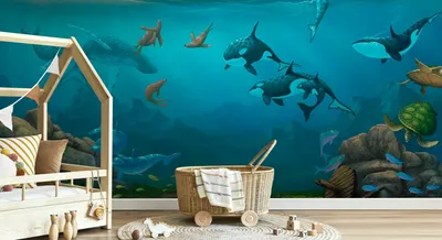 Noah's Ark – wonderful wall mural– Photowall