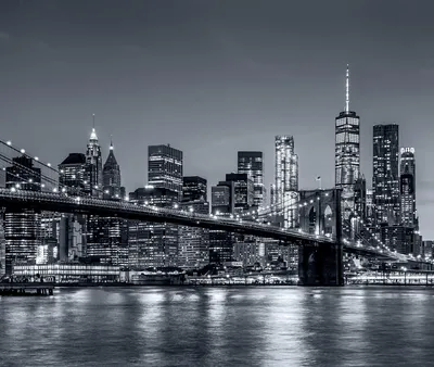 Фотообои Бруклинский мост, Нью-Йорк №3027 - цена, фото, отзывы | АВС-Decor