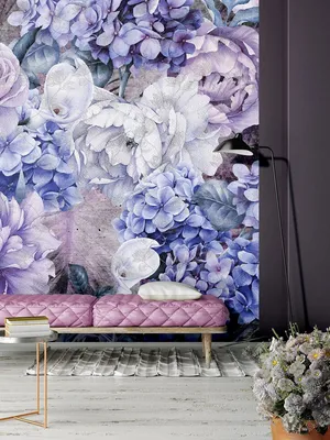 Обои флизелиновые на стену в гостиную 3д цветы пионы Топ Фотообои 14363079  купить за 1 552 ₽ в интернет-магазине Wildberries