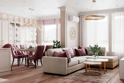 Варианты дизайна трехкомнатной квартиры, фото – Rehouz
