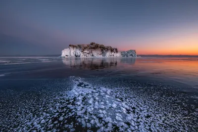 Байкал зимой Lake Baikal winte | Озеро байкал, Озера, Озеро