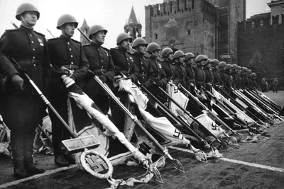Исторический Парад Победы 24 июня 1945 года