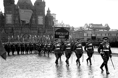 24 июня 1945 года. Парад Победы на Красной площади — Армянский музей Москвы  и культуры наций