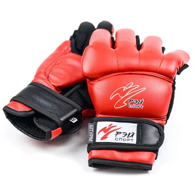 Перчатки для рукопашного боя Evelast HSIF кожаные красного цвета купить в  Новосибирске - в спортивном магазине экипировки для единоборств SPARTA  (СПАРТА)
