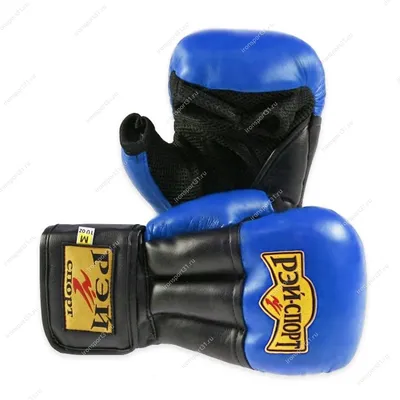 Перчатки для рукопашного боя Рэй-спорт Fight-2, PU (синий) - купить |  лучшая цена в Интернет-магазине IronSport, Белгород и Россия