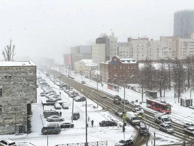 Внезапная зима в Перми. Фото | НеСекретно, Пермь