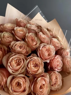 Композиция Корзина кустовых пионовидных роз» с розами - купить в Волжском  за 19 640 руб