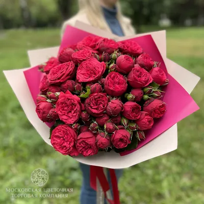 Купить Букет из 9 пионовидных роз Kahala в Краснодаре