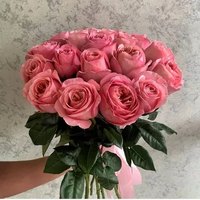 Охапка пионовидных роз KAHALA - купить в СПБ с доставкой в Kraft Flowers
