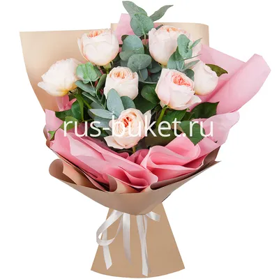 Букет из пионовидных роз Сильва - купить с доставкой от ElitBuket