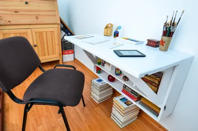 Письменные столы для девочки подростка по низким ценам — заказать мебель от  производителя