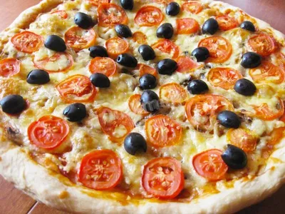 Пицца с прошутто и грибами | Pizza with proscciutto and mushrooms •  Поместье-парк
