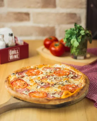 Римская пицца «ВЕТЧИНА ГРИБЫ» замороженная купить оптом, цена