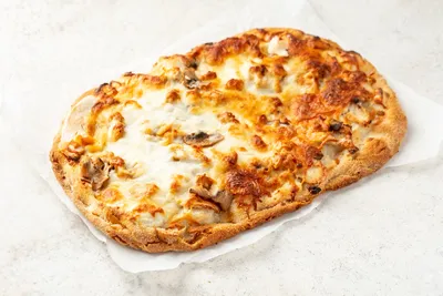 Пицца с грибами | Вегетарианское кафе Куркума в Краснодаре