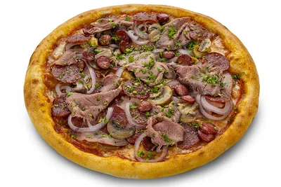 Пицца Ветчина с грибами - Ваши Суши Белогорск