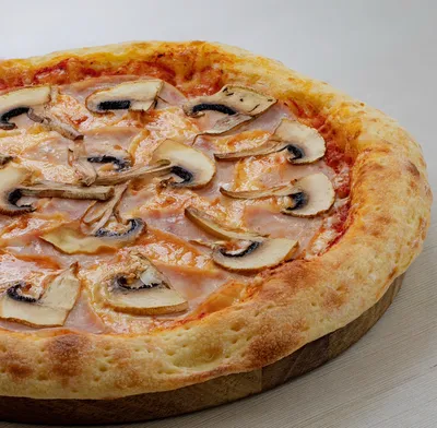 Пицца с белыми грибами 410 гр. заказать в Москве с доставкой на дом —  ресторан Cedro