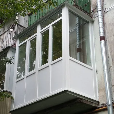Пластиковые балконы под ключ от Балконсервис