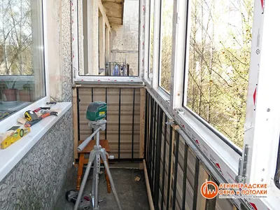 Завершенный объект ремонта балкона - пластиковыми панелями | Ardom