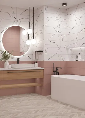 Сочетание цветов плитки в ванной комнате: лучшие фото дизайна интерьеров и  идеи для вдохновения — SALON