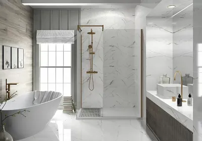 Какую плитку выбрать для маленькой ванной комнаты: критерии выбора, 107  современных идей | ivd.ru