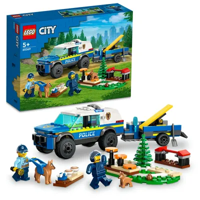 Конструктор LEGO City 60369 Полевая тренировка полицейских собак купить в  Москве | Доставка по России.