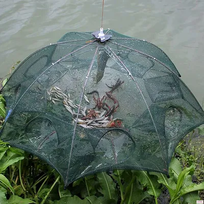 Раколовка Зонт Fish Hunter складная на 10 входов оптом из Китая