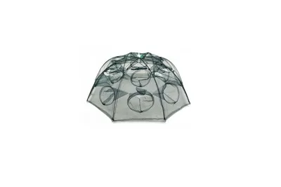 Раколовка-зонт, 12 входов купить по цене 599 ₽ в интернет-магазине  KazanExpress