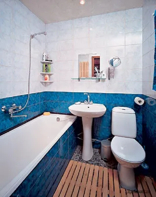 Недорогой ремонт туалета в хрущевке в Минске » Фото работ