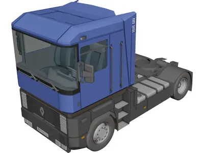 STL file renault magnum printable truck in separate parts 🚚・3D print  design to download・Cults