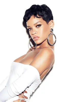 Rihanna | Rihanna short hair, Short hair styles, Short hair cuts