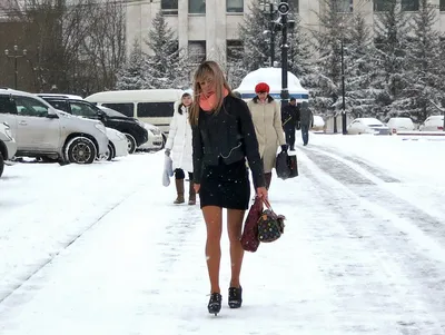 Женская мода, как не надо одеваться зимой — Teletype
