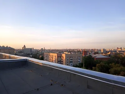 Крыша здания ночью - 83 фото