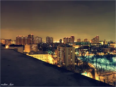 Фото с крыши дома ночью (147 фото) » НА ДАЧЕ ФОТО