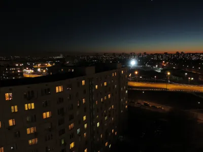 Ночной город с крыши дома… — Сообщество «Фотография» на DRIVE2