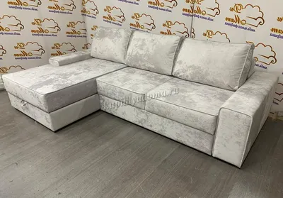 Угловой диван-кровать Лидер независимый пружинный блок левый 2 кат. К (011)  купить в Биробиджане по низкой цене в интернет магазине мебели