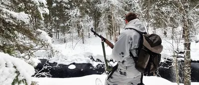 На охоту зимой - Готовим на природе