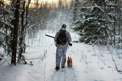 Для охотника зимой, как и для биатлониста, самое главное - чтобы не подвело  оружие и хорошо катили лыжи - KP.RU