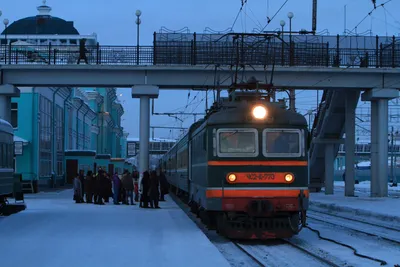 Russian trains in winter: Morning. Frost and Sun - YouTube