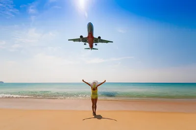 Най Янг: пляж где садятся самолеты на Пхукете